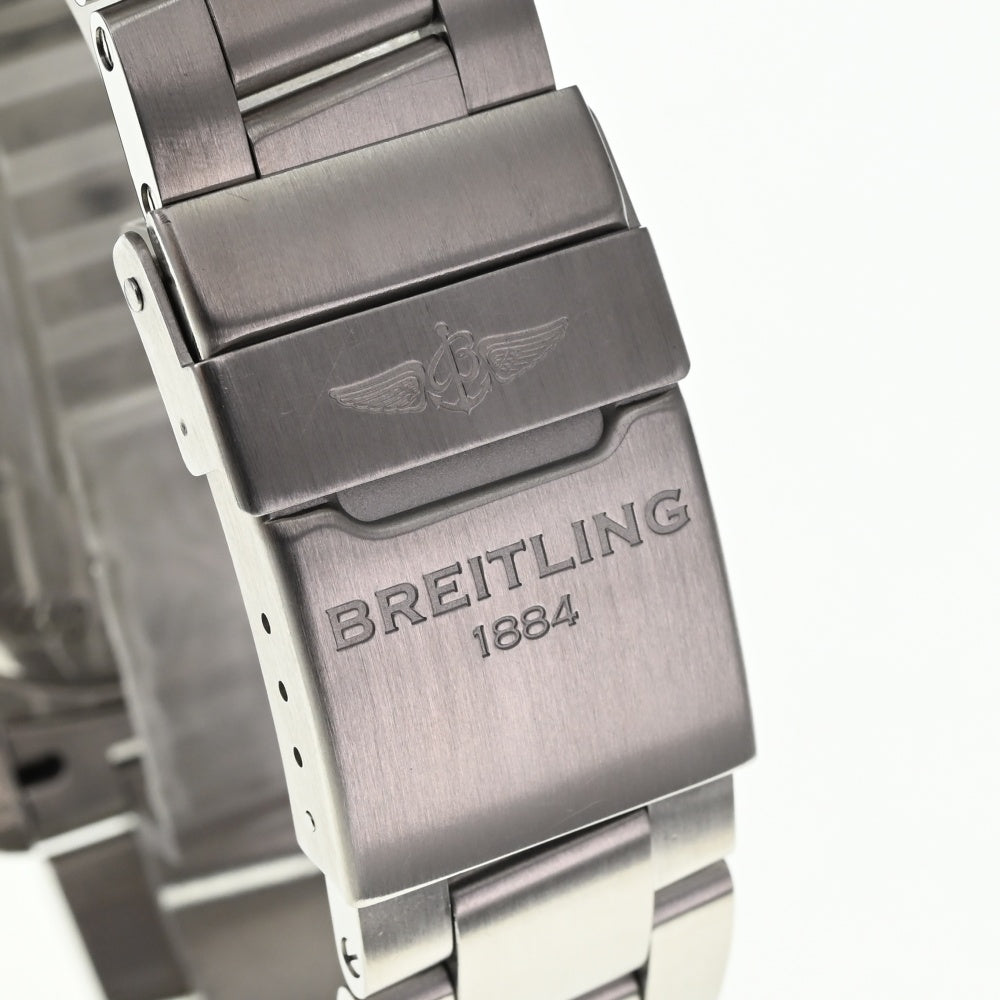 with paper BREITLING Colt A17388 Chronometer Date blue Dial Automatic Men's
 Watch M#137816