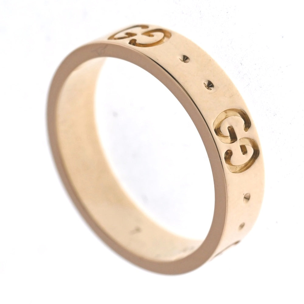 GUCCI Icon ring Size 47/JP7 K18YG Ladies
 jewelry S#137833