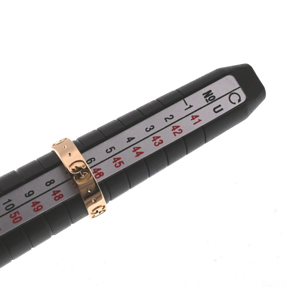 GUCCI Icon ring Size 47/JP7 K18YG Ladies
 jewelry S#137833