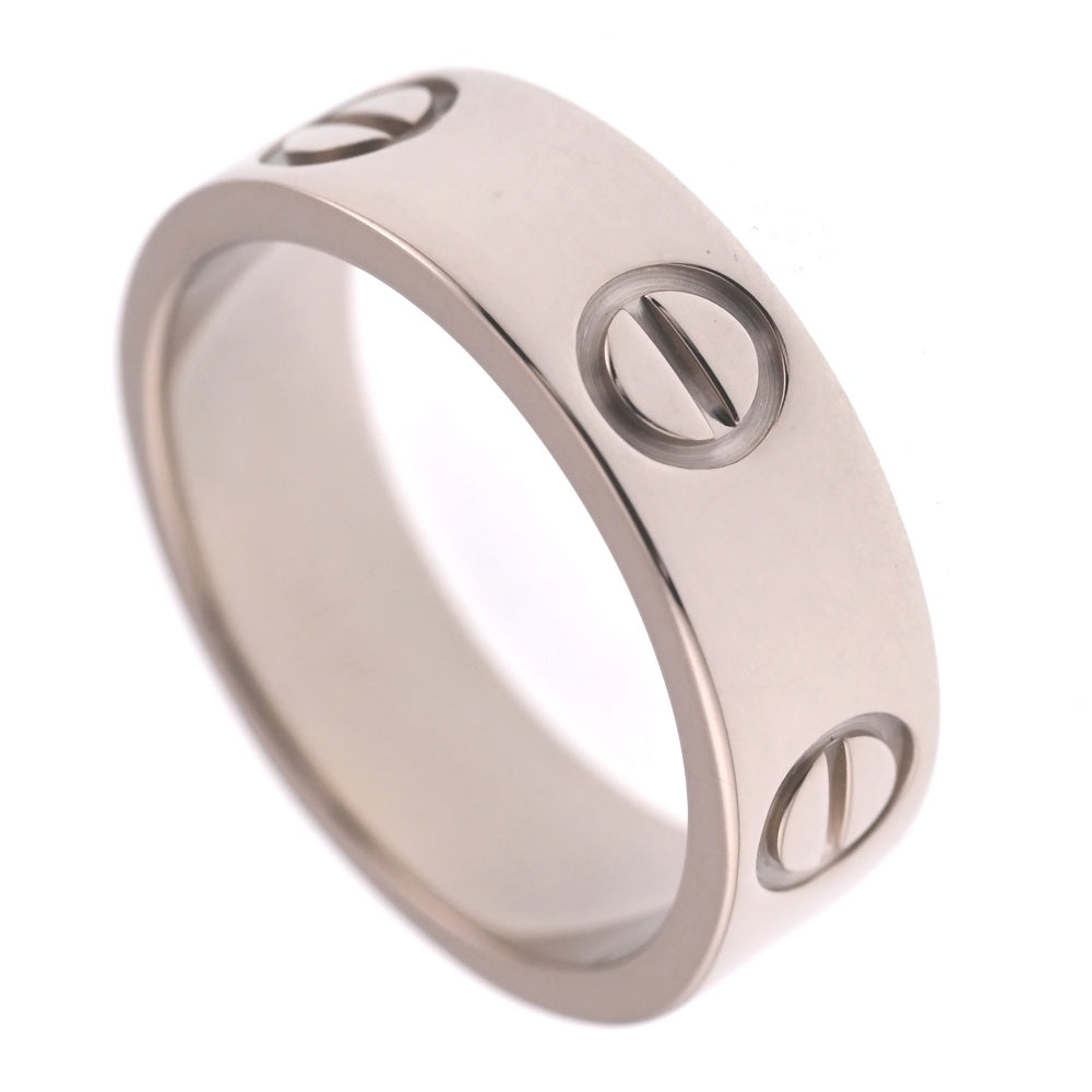 CARTIER Love Ring Classic Model Size 49/JP9 K18WG Ladies
 jewelry S#137836