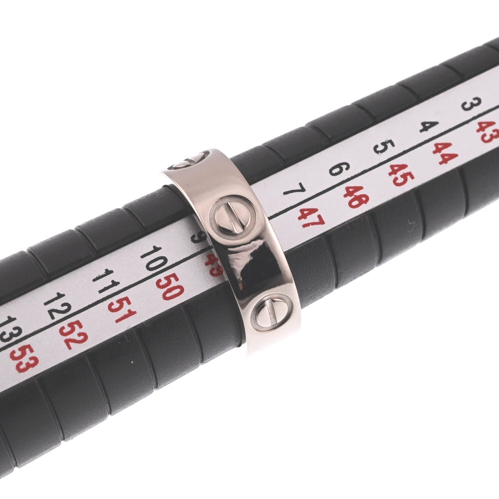 CARTIER Love Ring Classic Model Size 49/JP9 K18WG Ladies
 jewelry S#137836