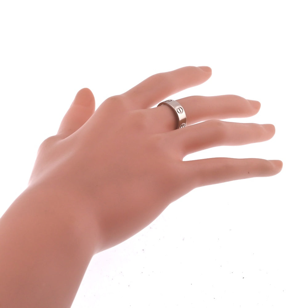 CARTIER Love Ring Classic Model Size 49/JP9 K18WG Ladies
 jewelry S#137836