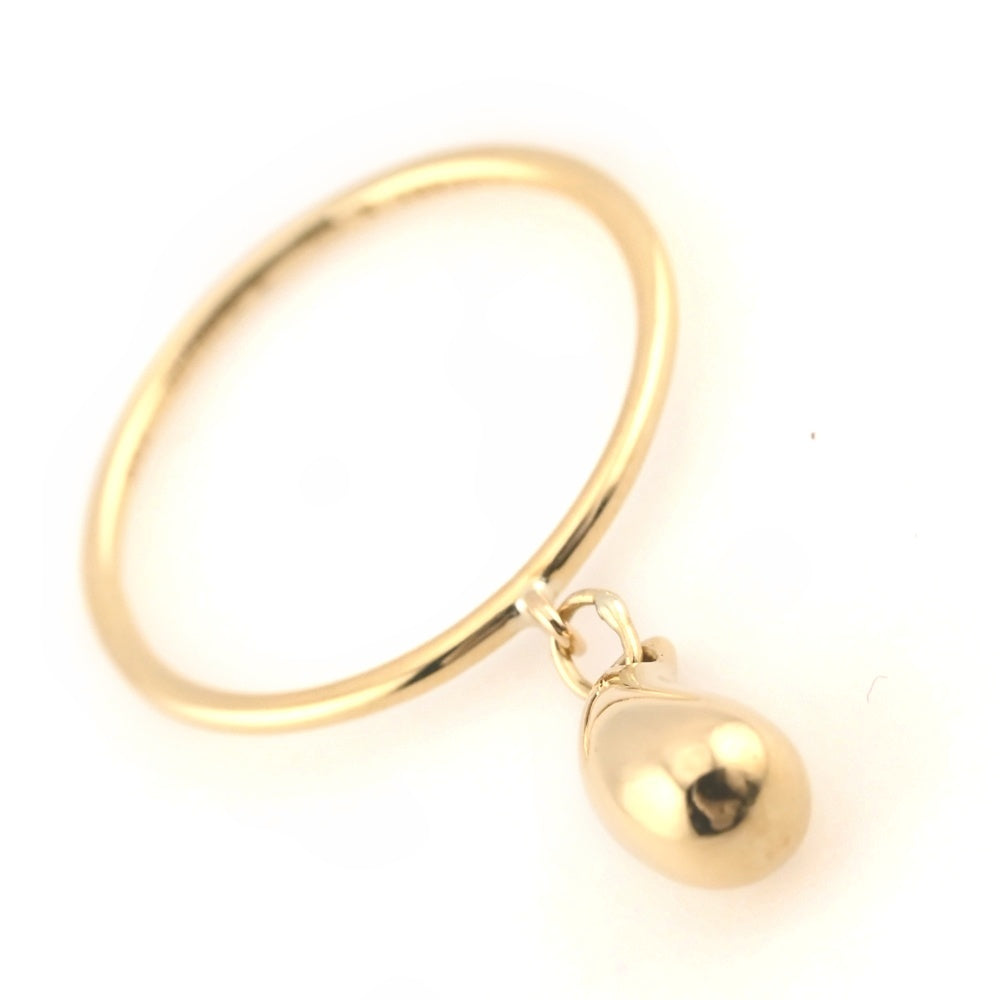 TIFFANY&Co. Teardrop ring Size 52/JP12 K18YG Ladies
 jewelry S#137838