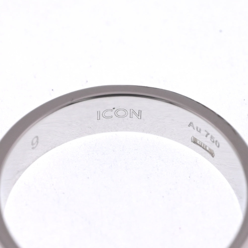 GUCCI Icon ring Size 49/JP9 K18WG Ladies
 jewelry S#137839