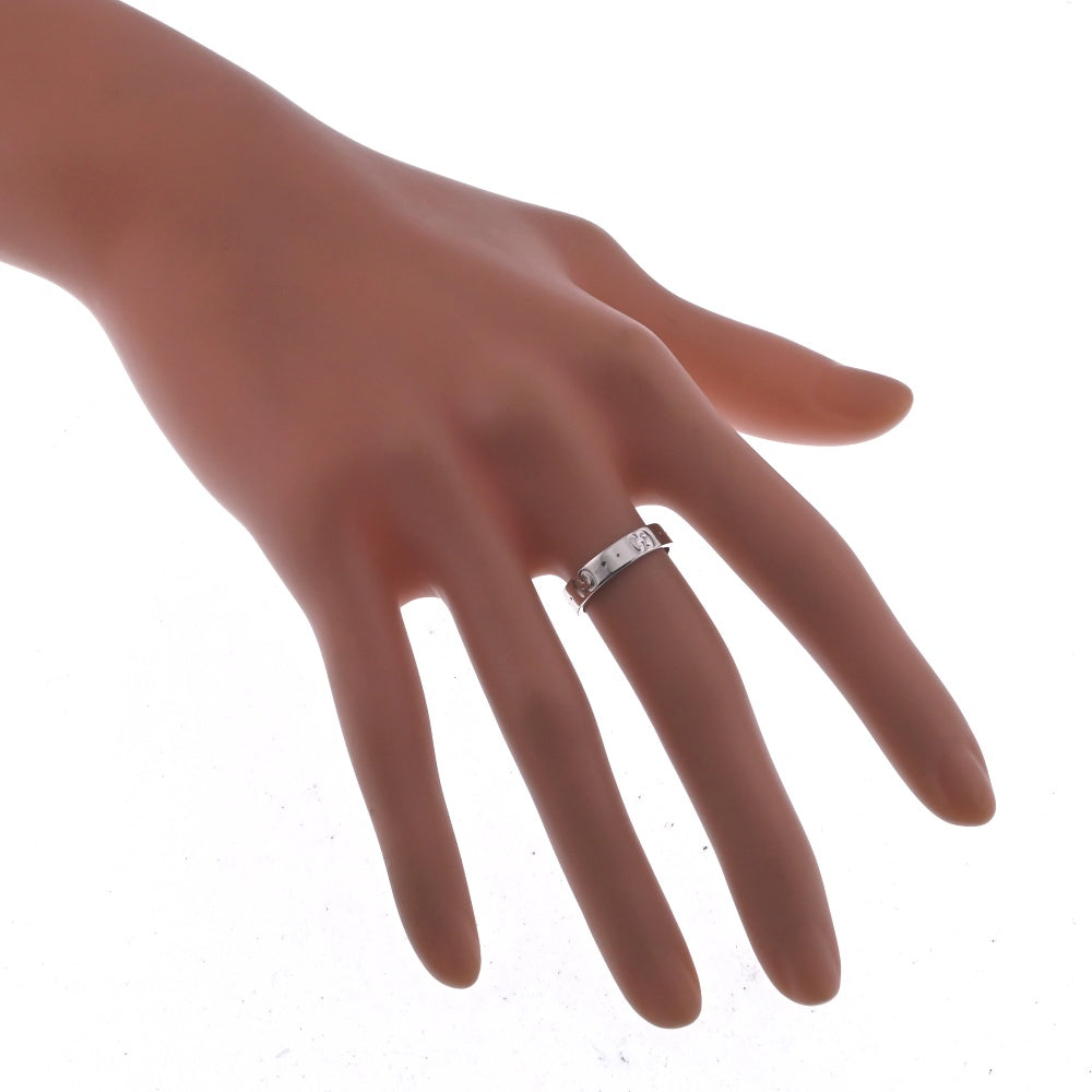 GUCCI Icon ring Size 49/JP9 K18WG Ladies
 jewelry S#137839