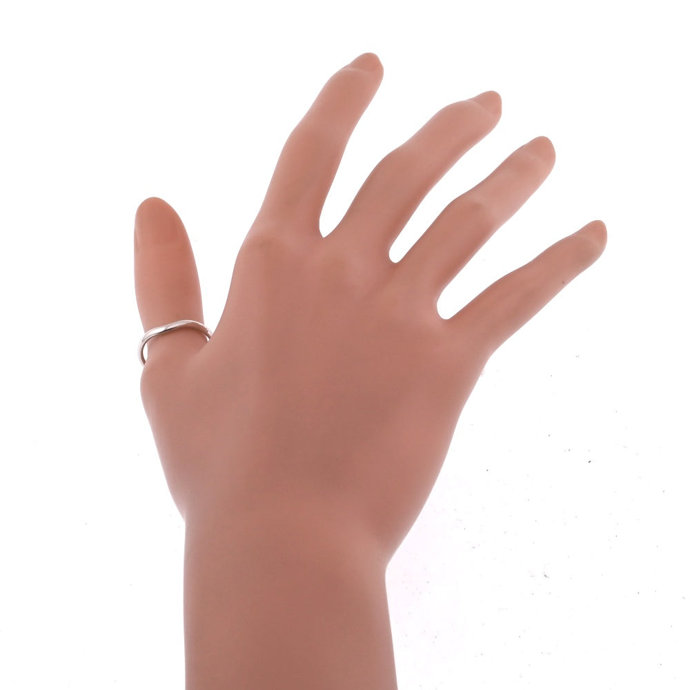 TIFFANY&Co. Curved bundling Size 55/JP15 Pt950 Ladies
 jewelry S#137842