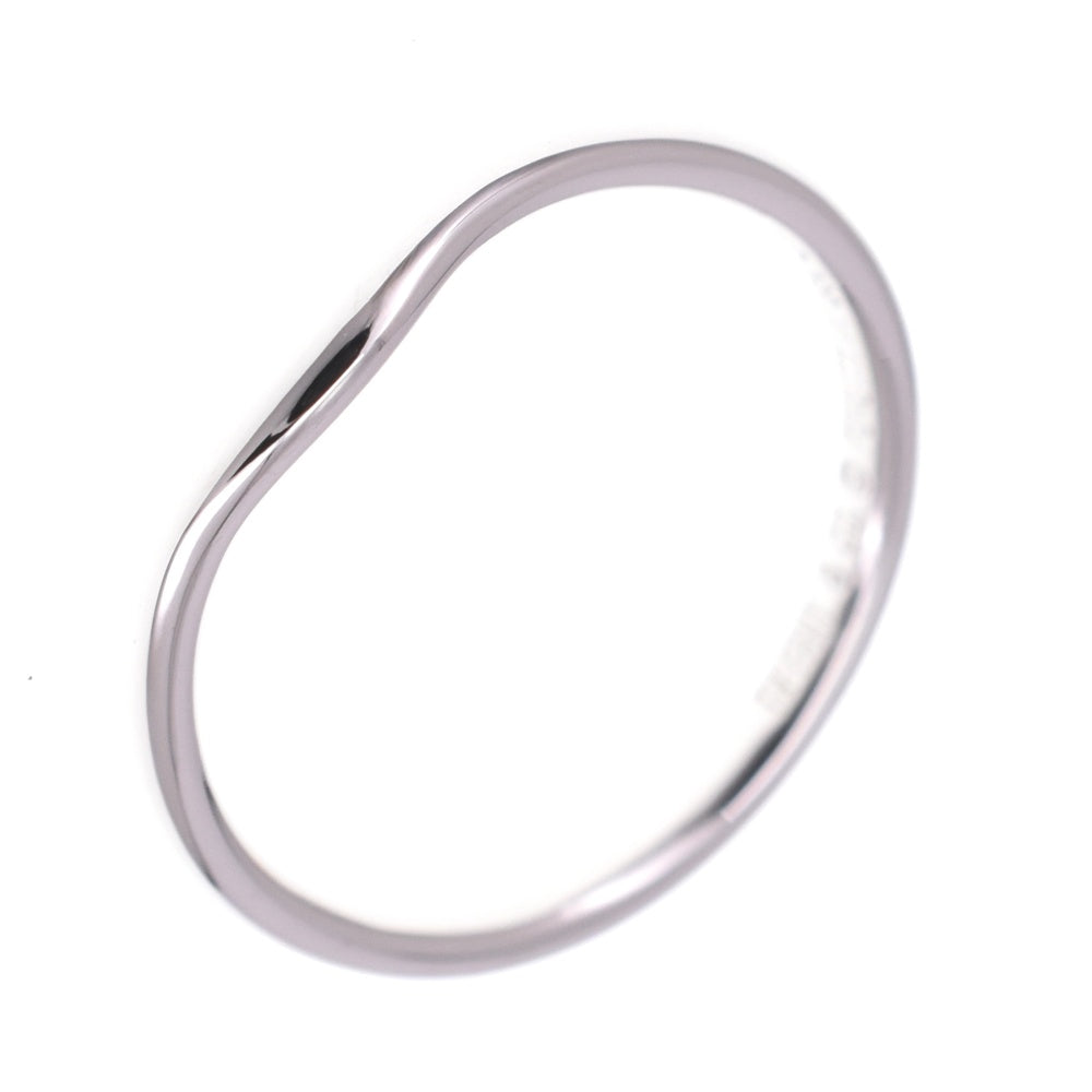 TIFFANY&Co. Curved bundling Size 55/JP15 Pt950 Ladies
 jewelry S#137842