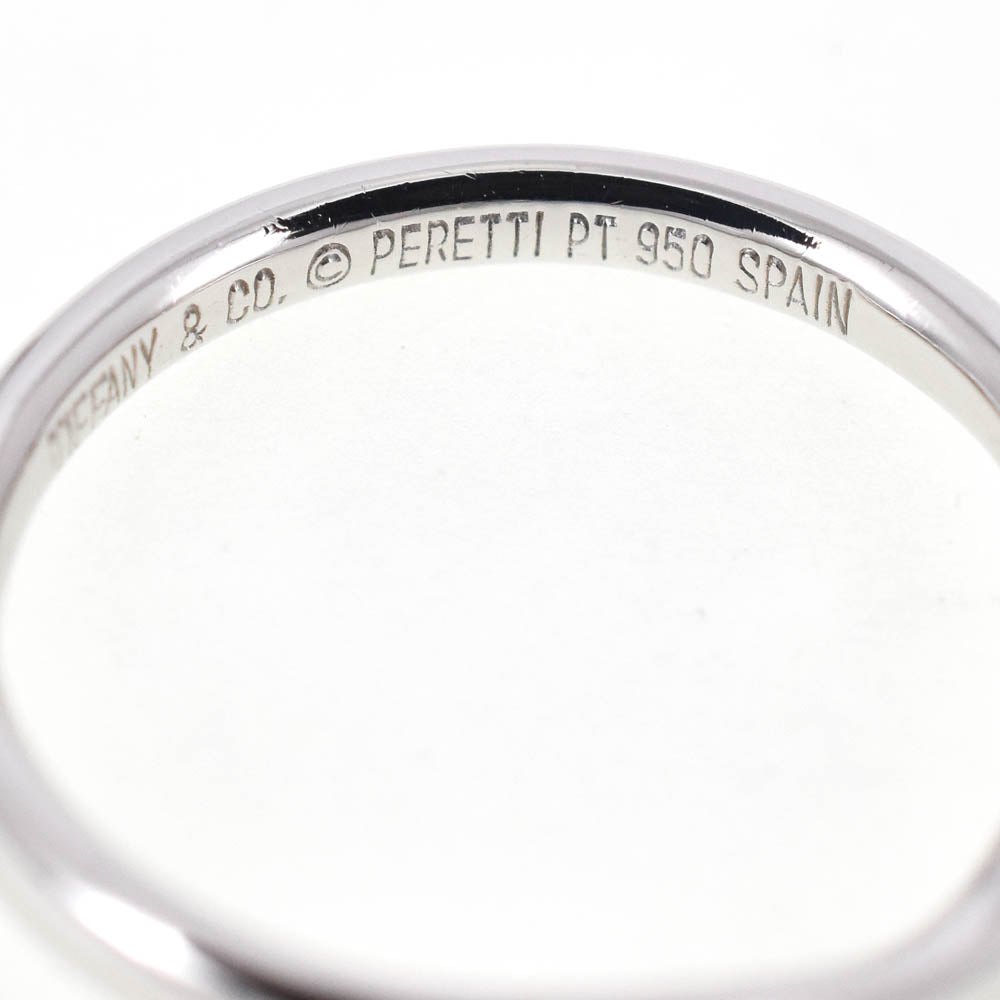 TIFFANY&Co. Curved bundling Size 48/JP8 Pt950 Ladies
 jewelry S#137846