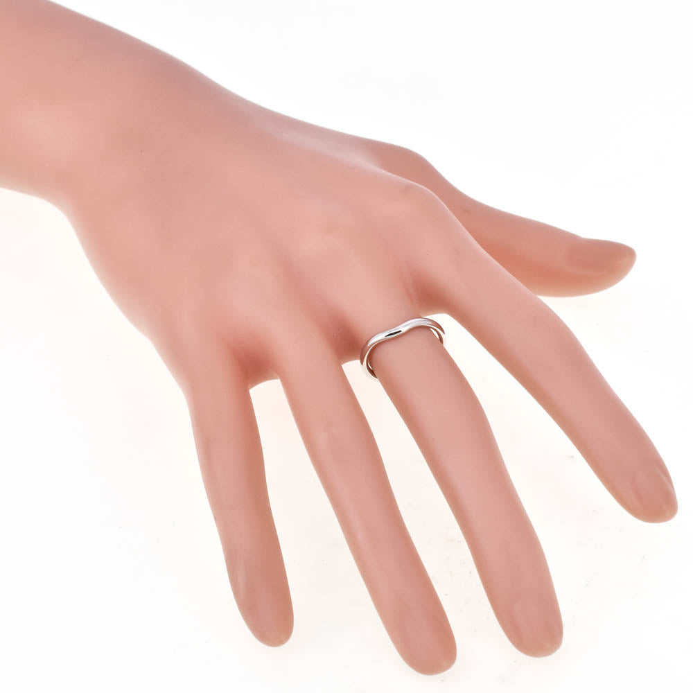 TIFFANY&Co. Curved bundling Size 48/JP8 Pt950 Ladies
 jewelry S#137846