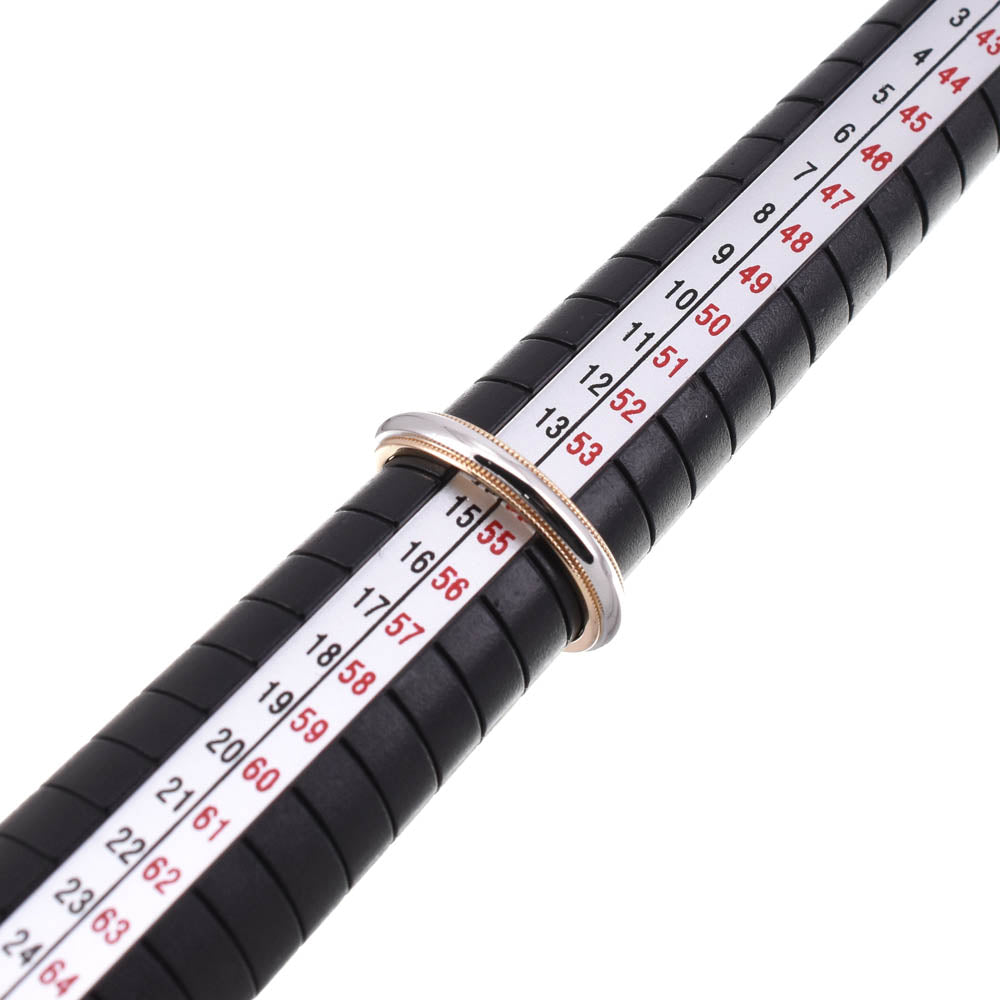 TIFFANY&Co. Milgrain ring Size 54/JP14 K18YG/Pt950 Ladies
 jewelry S#137857