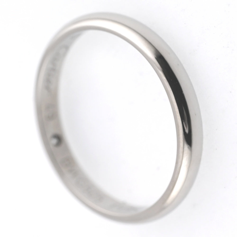 CARTIER Wedding Band 1PD Ring Size 49/JP9 Pt950 Ladies
 jewelry S#137872