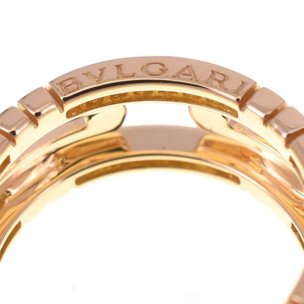BVLGARI Open Parentesi Diamond Ring Size 51/JP11 K18YG Ladies
 jewelry S#137878