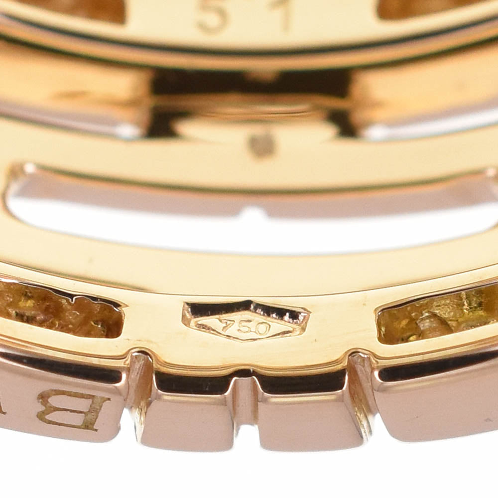 BVLGARI Open Parentesi Diamond Ring Size 51/JP11 K18YG Ladies
 jewelry S#137878