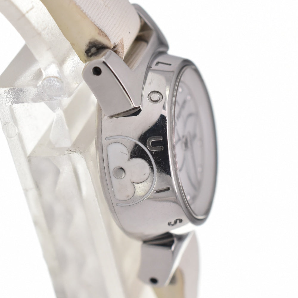 LOUIS VUITTON Tambour Viju Petal Q151C triple coil White shell Dial Quartz Ladies
 Watch O#137951