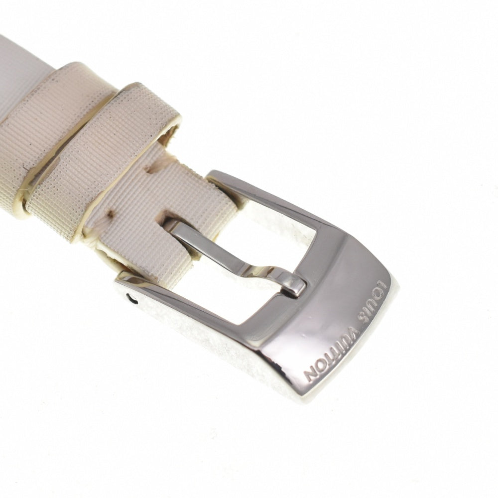LOUIS VUITTON Tambour Viju Petal Q151C triple coil White shell Dial Quartz Ladies
 Watch O#137951