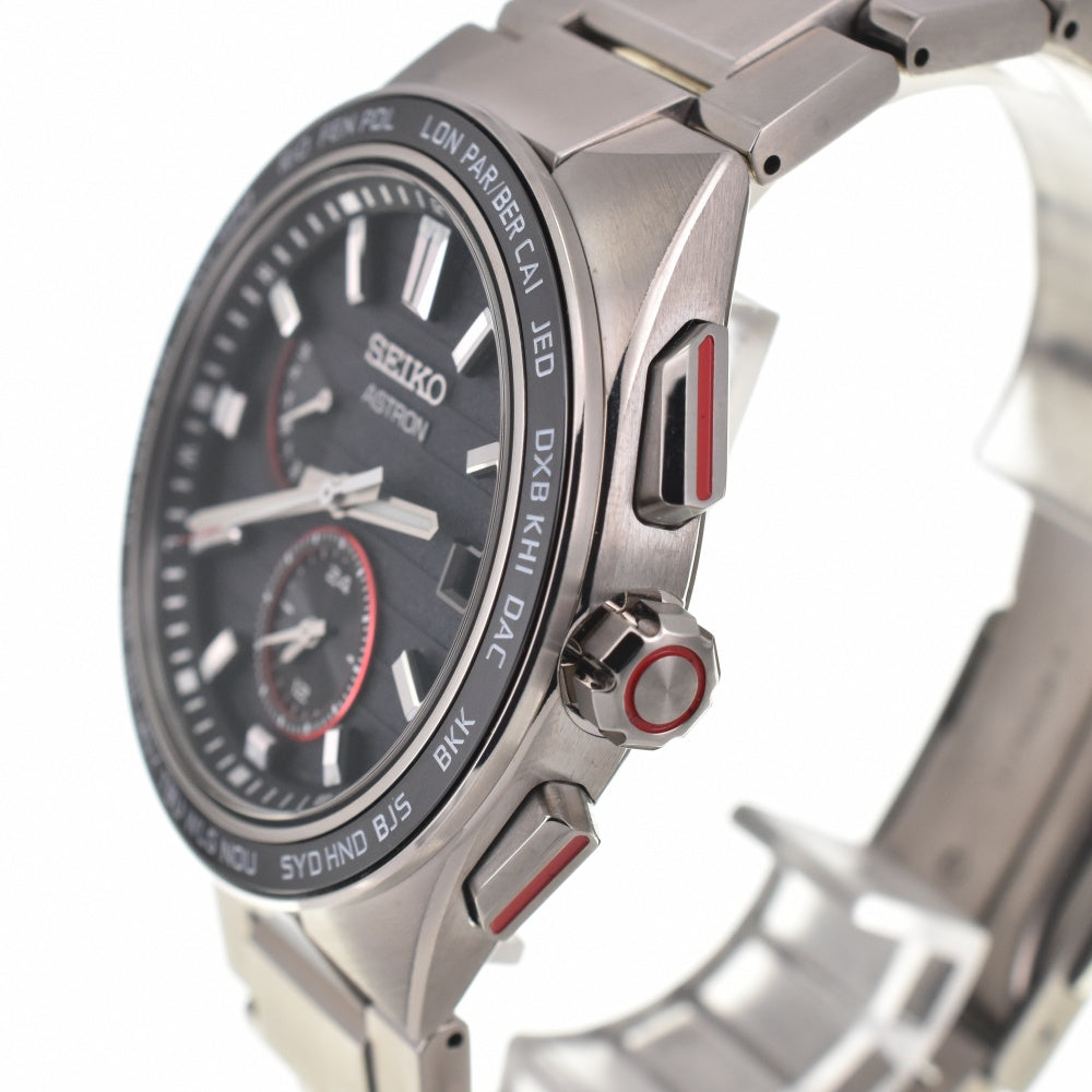 SEIKO Astron 8B63-0BK0 Nextar JAL Limited Edition black Dial Radio Sync Solar Men's
 Watch O#137985