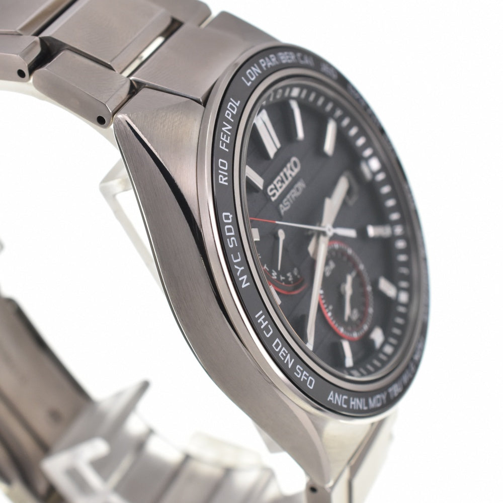 SEIKO Astron 8B63-0BK0 Nextar JAL Limited Edition black Dial Radio Sync Solar Men's
 Watch O#137985