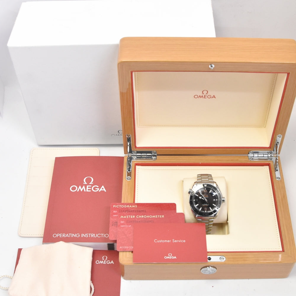 OMEGA Seamaster Planet Ocean Co-Axial 215.30.44.21.01.001 black Dial Automatic Men's
 Watch P#138024