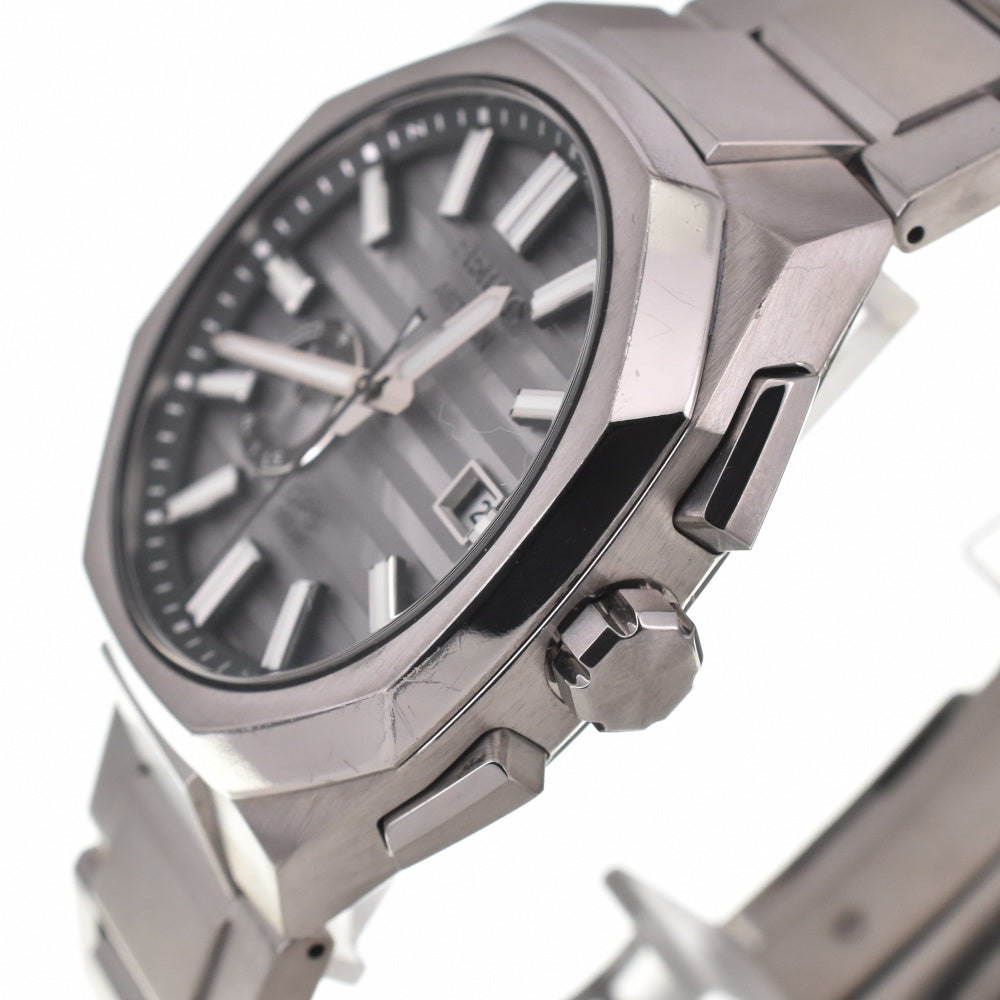 with paper SEIKO Astron Nexter SBXD017 Limited to 1500 pieces worldwide, titanium Silver Dial GPS Solar Men's
 Watch Q#138039