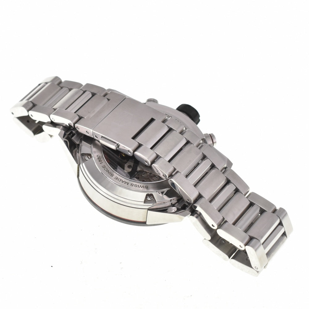 with paper TAG HEUER Carrera CBG2010.BA0662 Chronograph Ceramic Bezel Black Skeleton Dial Automatic Men's
 Watch O#138050
