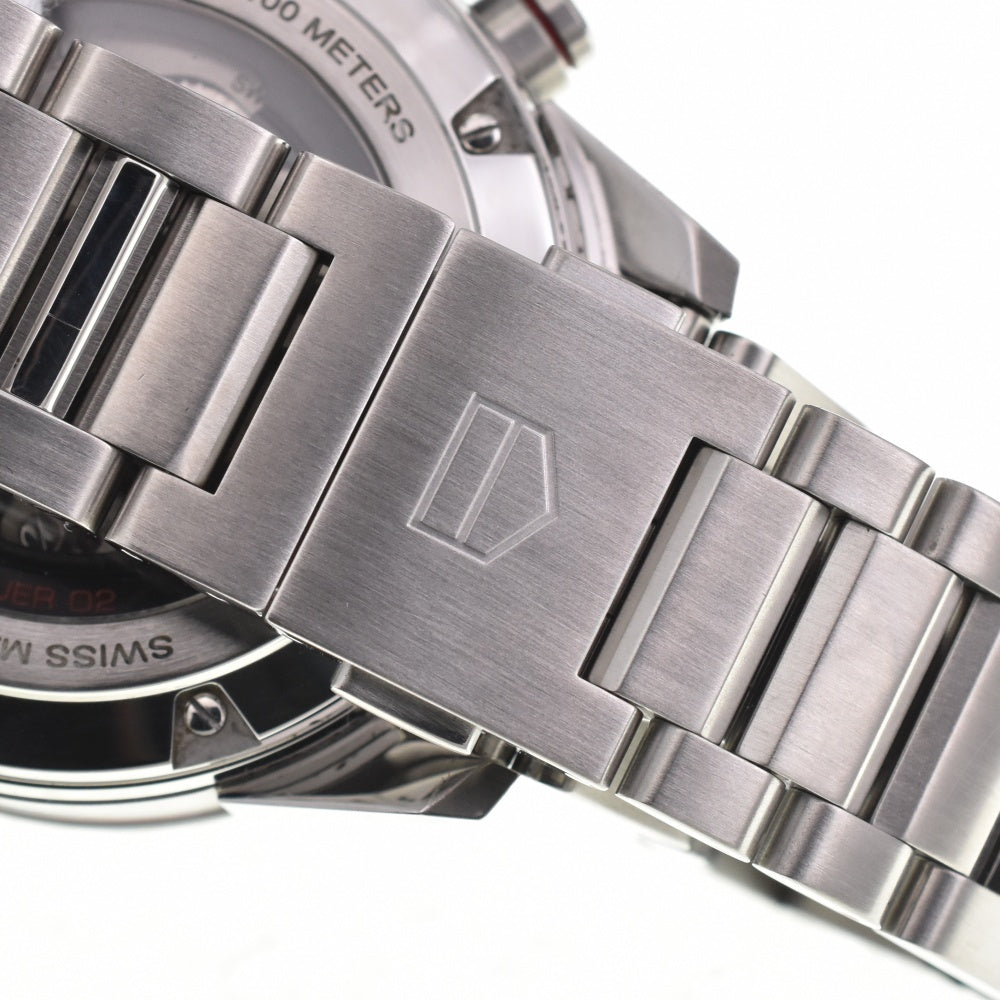 with paper TAG HEUER Carrera CBG2010.BA0662 Chronograph Ceramic Bezel Black Skeleton Dial Automatic Men's
 Watch O#138050