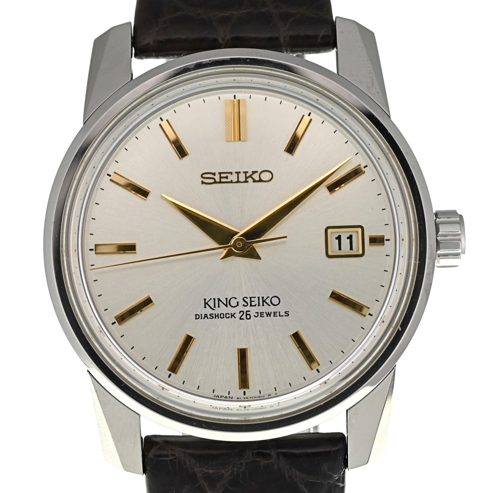 SEIKO King Seiko SDKA003/6L35-00F0 Silver Dial Automatic Men's
 Watch N#138055