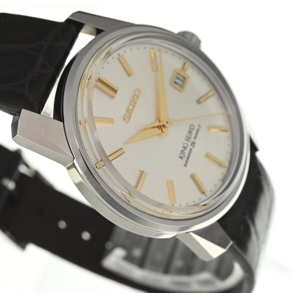 SEIKO King Seiko SDKA003/6L35-00F0 Silver Dial Automatic Men's
 Watch N#138055