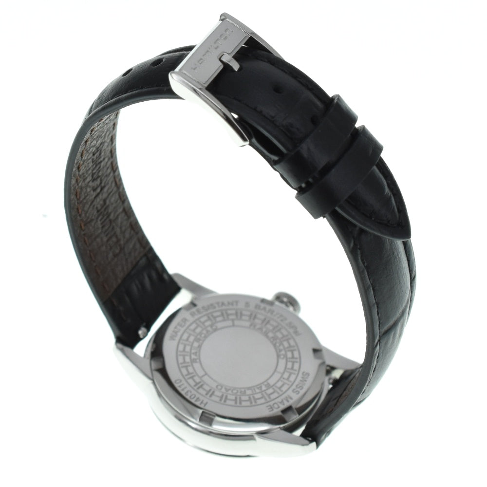 HAMILTON Rail road H406560 12P diamond White shell Dial Quartz Ladies
 Watch R#138068