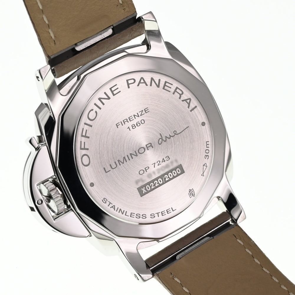 PANERAI Luminor Due PAM01249 Small second date Ivory Dial Automatic Men's
 Watch O#138080