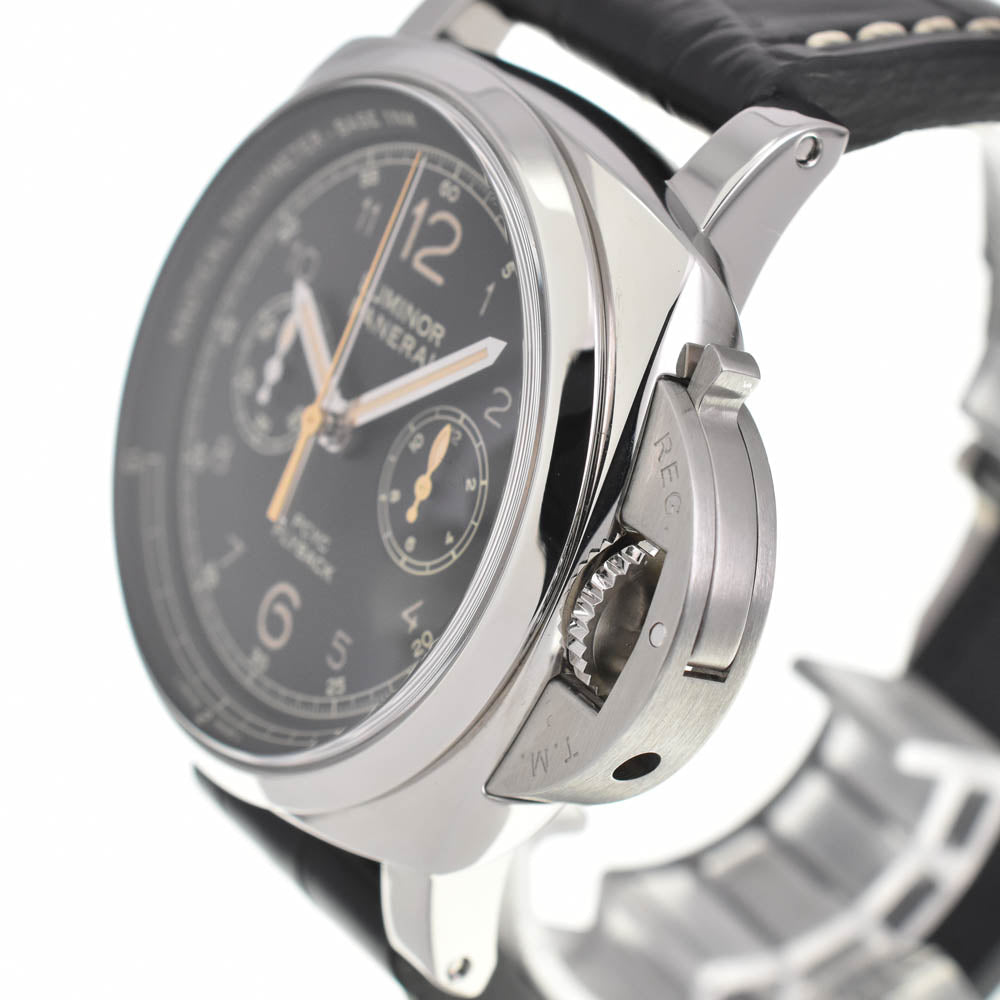 PANERAI Luminor 1950 PCYC 3DAYS PAM00653 Chronograph flyback black Dial Automatic Men's
 Watch O#138099