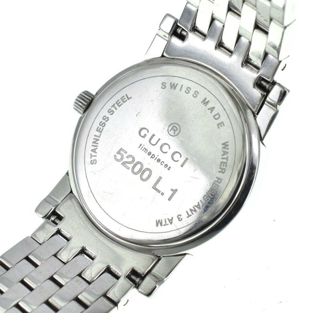 GUCCI 5200L.1 Round face Silver Dial Quartz Ladies
 Watch R#138122