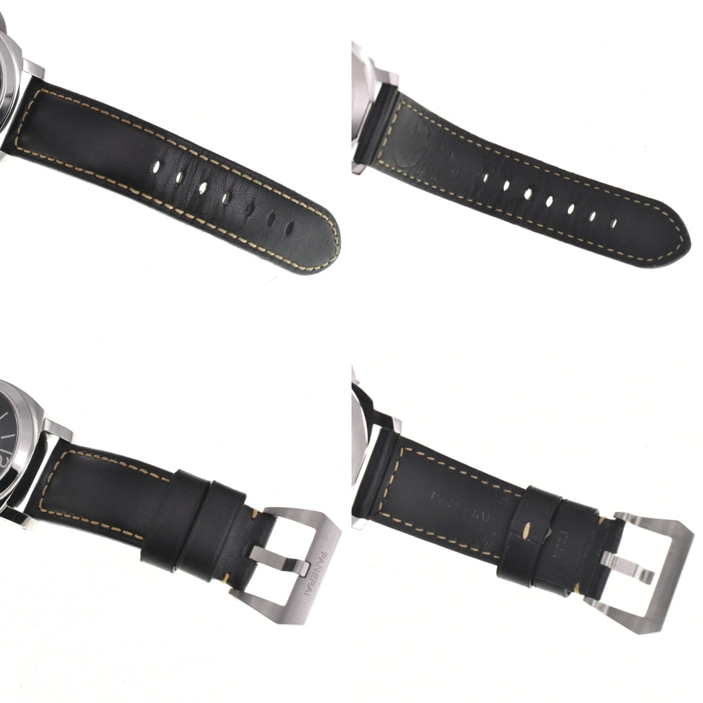 with paper PANERAI Luminor logo PAM01084 Small second black Dial Hand Winding Men's
 Watch □#138130