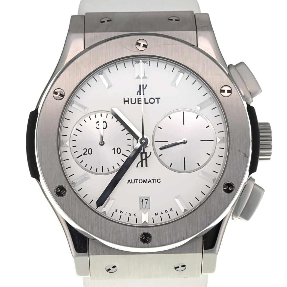 HUBLOT Classic fusion 521.NX.2611.RX Chronograph Opaline Silver Dial Automatic Men's
 Watch O#138147