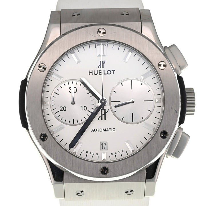 HUBLOT Classic fusion 521.NX.2611.RX Chronograph Opaline Silver Dial Automatic Men's
 Watch O#138147