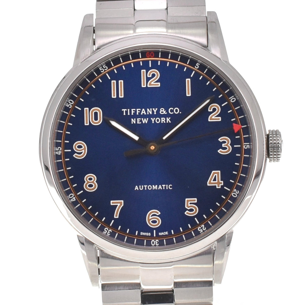 with paper TIFFANY&Co. New York 34668337 blue Dial Automatic Unisex
 Watch P#138156