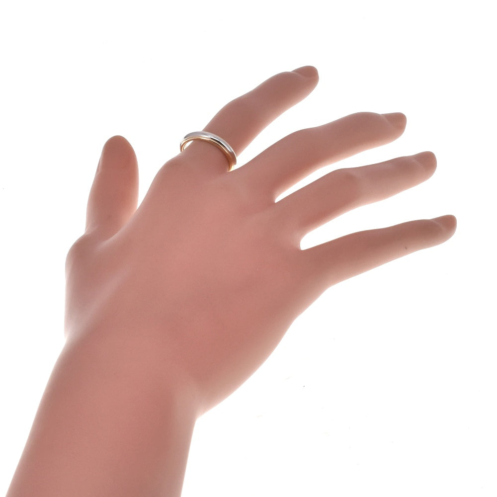 TIFFANY&Co. Milgrain ring Size 51/JP11 K18YG/Pt950 Ladies
 jewelry S#138159