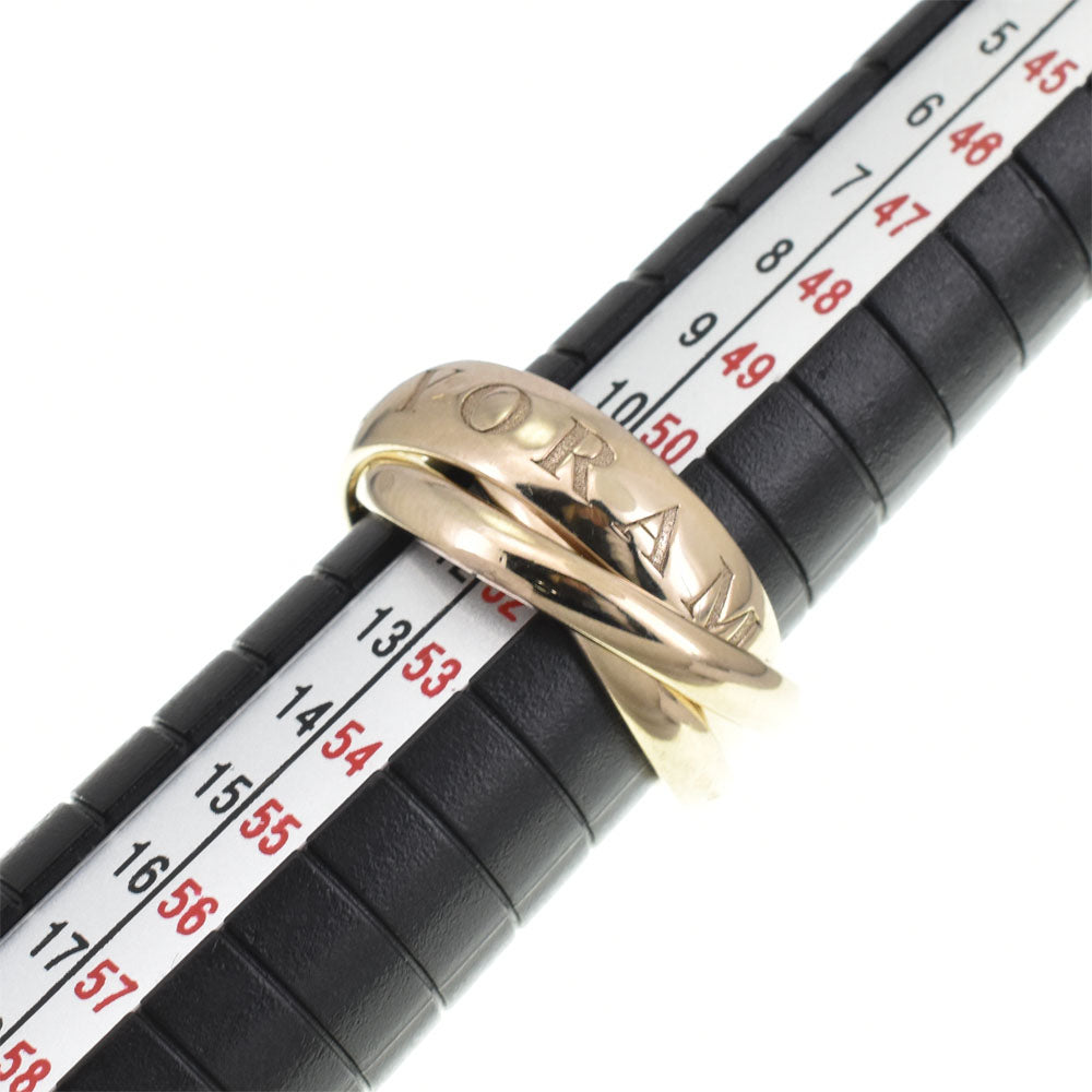CARTIER Trinity Amore 3-Row Ring Size 51/JP11 K18WG Ladies
 jewelry S#138163