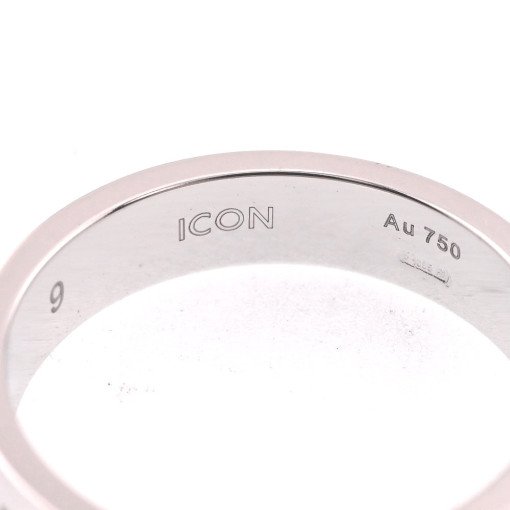GUCCI Icon ring Size 49/JP9 K18WG Ladies
 jewelry S#138165