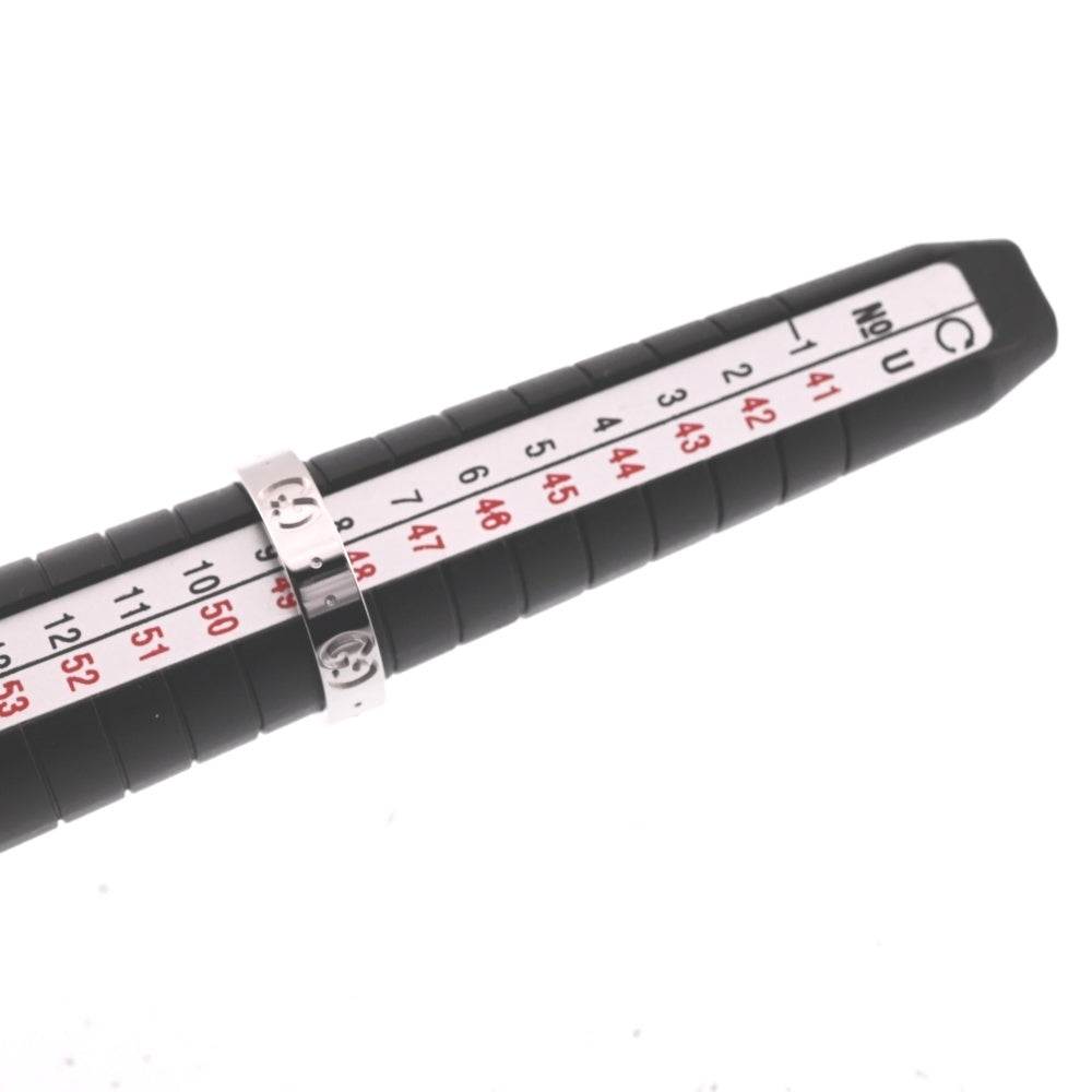 GUCCI Icon ring Size 49/JP9 K18WG Ladies
 jewelry S#138165