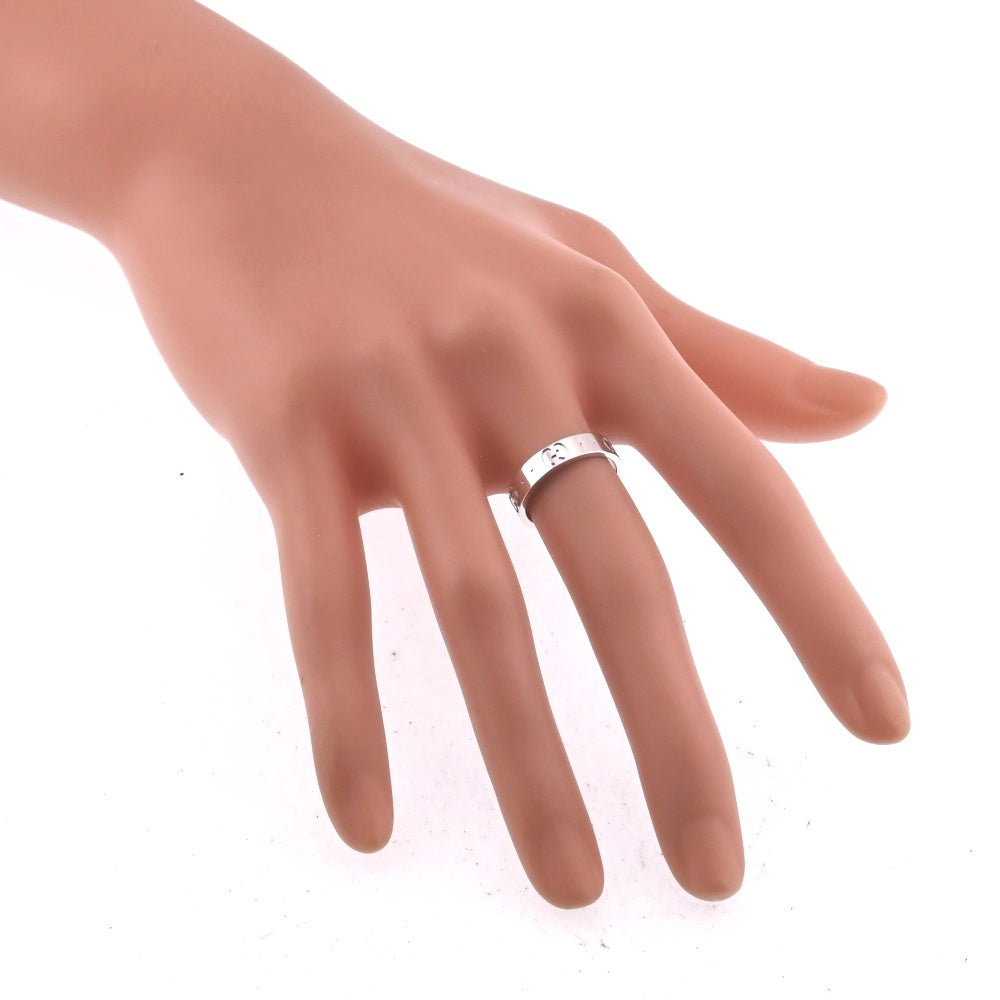 GUCCI Icon ring Size 49/JP9 K18WG Ladies
 jewelry S#138165