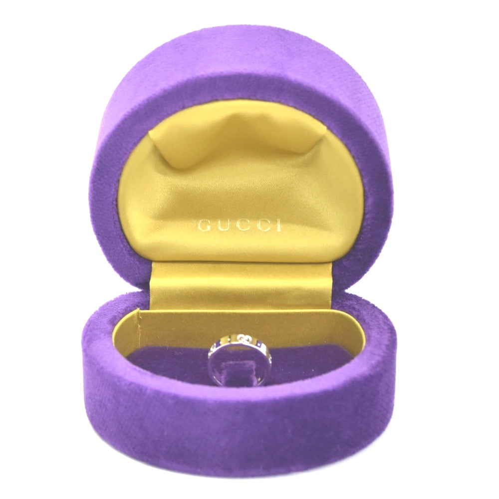 GUCCI Icon ring Size 49/JP9 K18WG Ladies
 jewelry S#138165