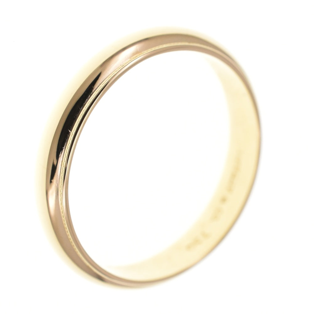 TIFFANY&Co. Band ring Size 57/JP17 K18YG Ladies
 jewelry S#138168