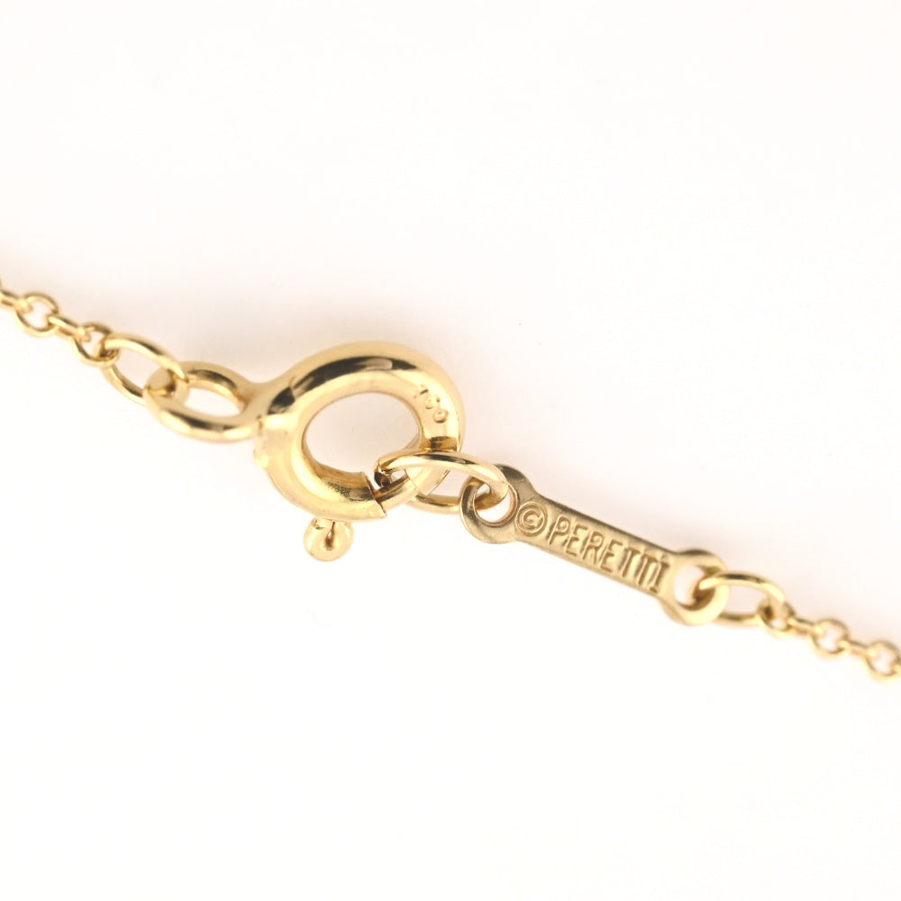 TIFFANY&Co. Beans Necklace K18YG Ladies
 jewelry S#138171