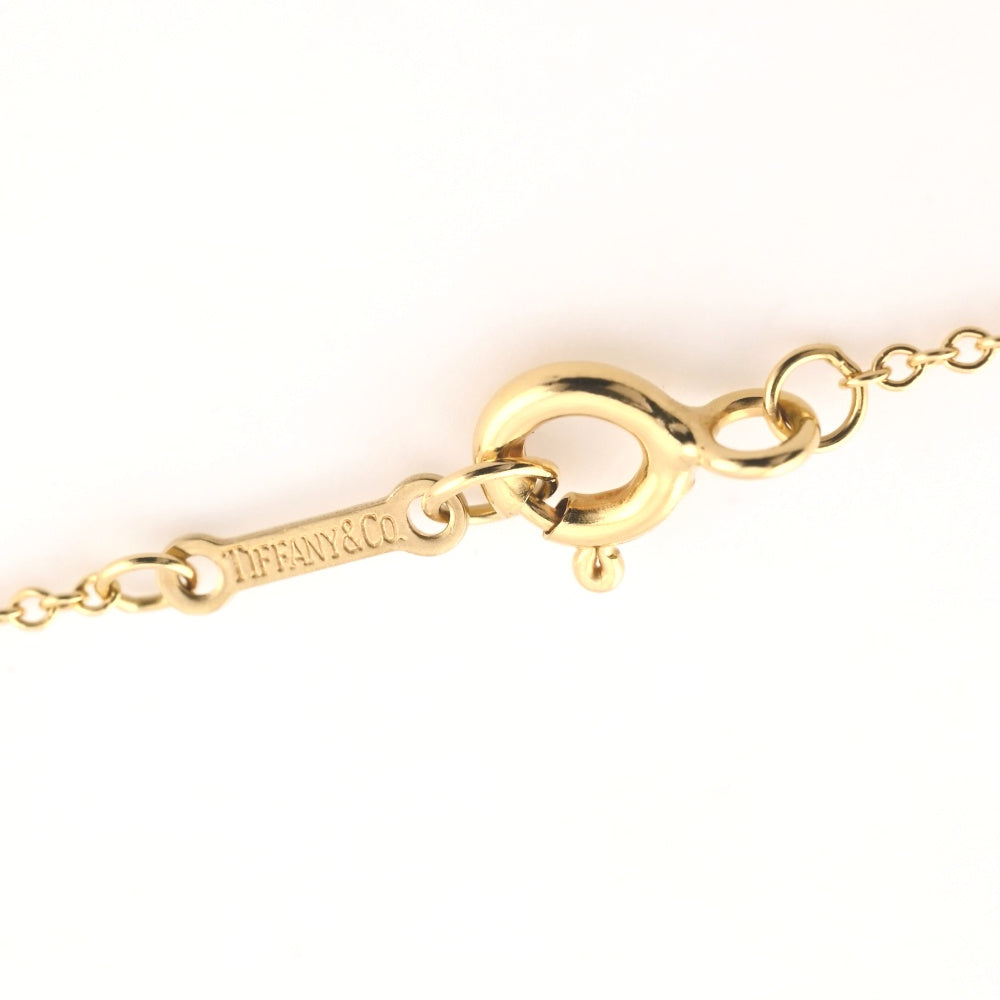 TIFFANY&Co. Beans Necklace K18YG Ladies
 jewelry S#138171