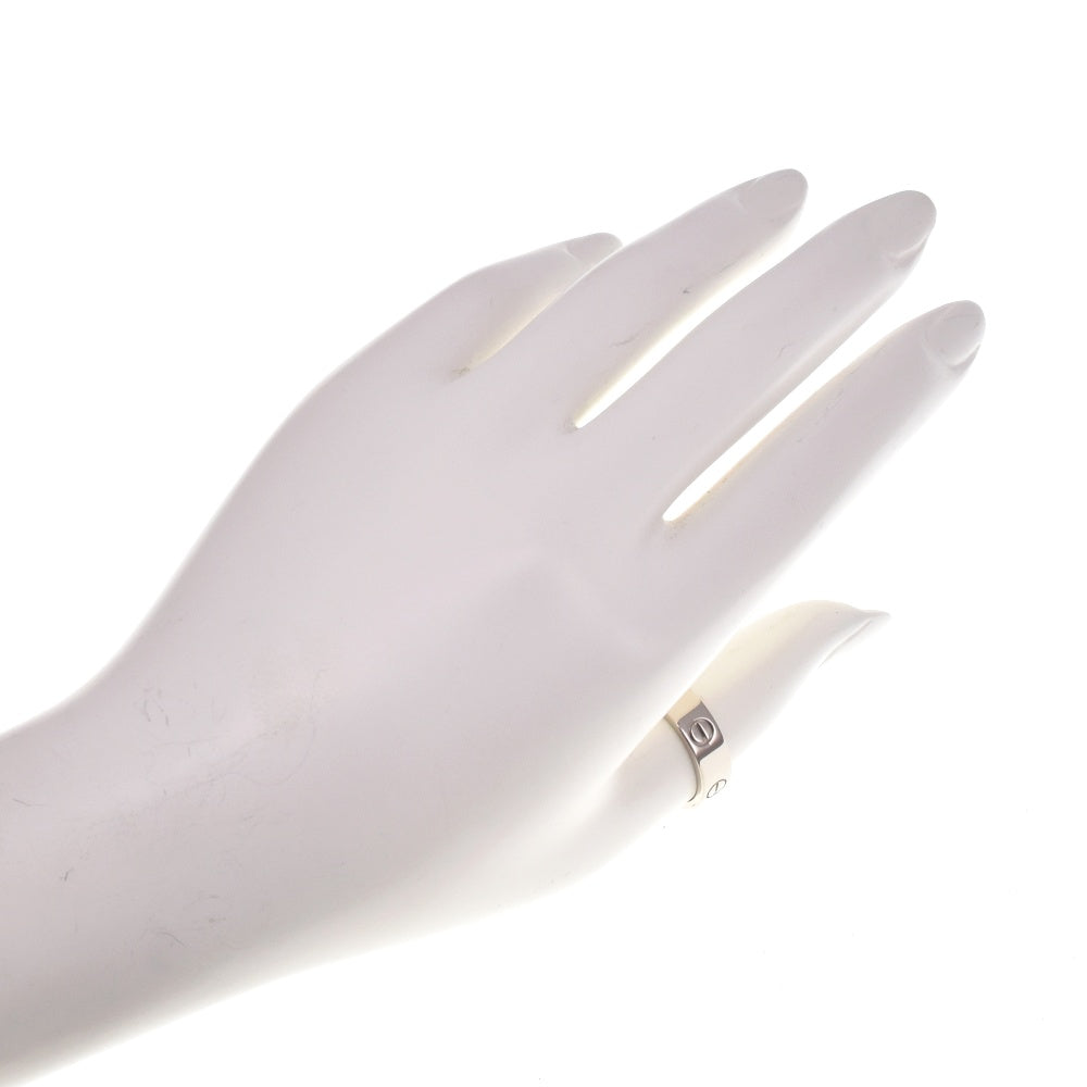 CARTIER Love Ring Classic Model Size 59/JP19 K18WG Ladies
 jewelry S#138180