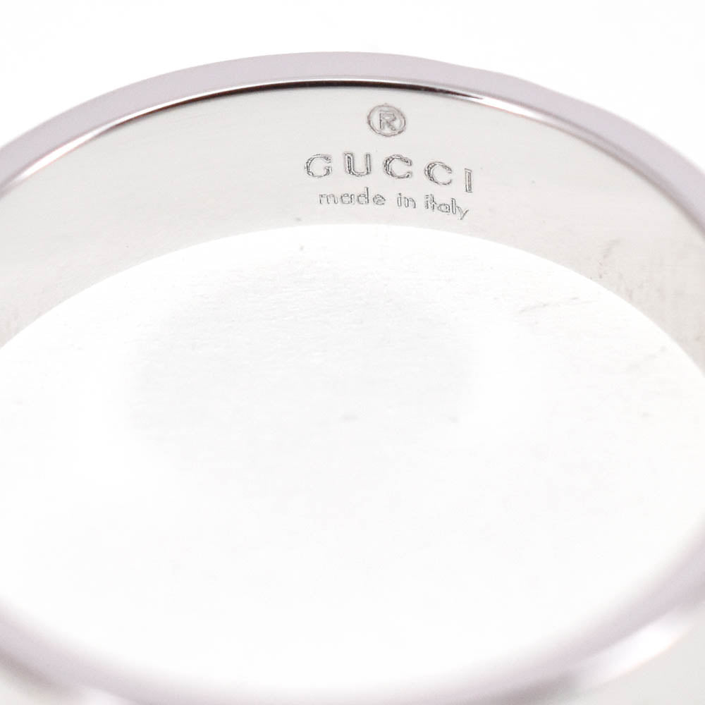 GUCCI Icon ring Size 49/JP9 K18WG Ladies
 jewelry S#138183