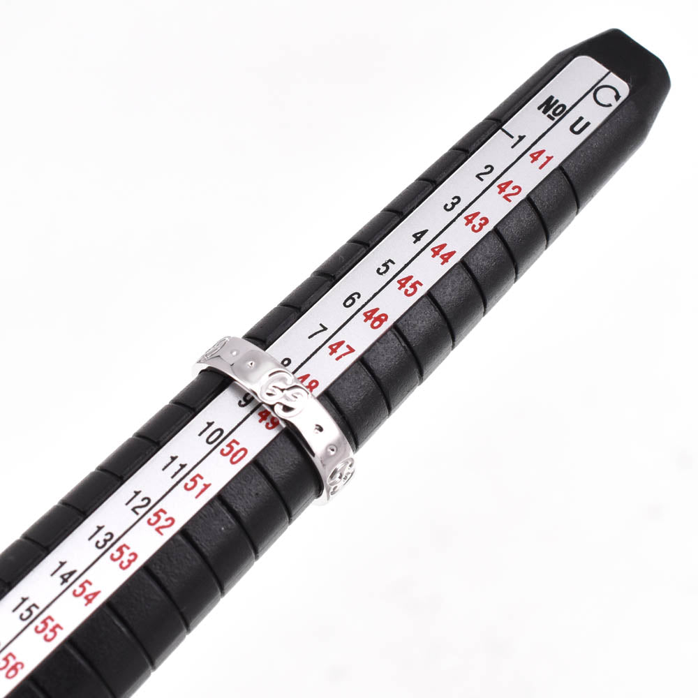 GUCCI Icon ring Size 49/JP9 K18WG Ladies
 jewelry S#138183