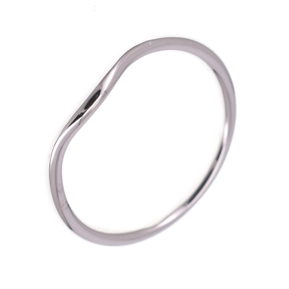 TIFFANY&Co. Curved bundling Size 52/JP12 Pt950 Ladies
 jewelry S#138192