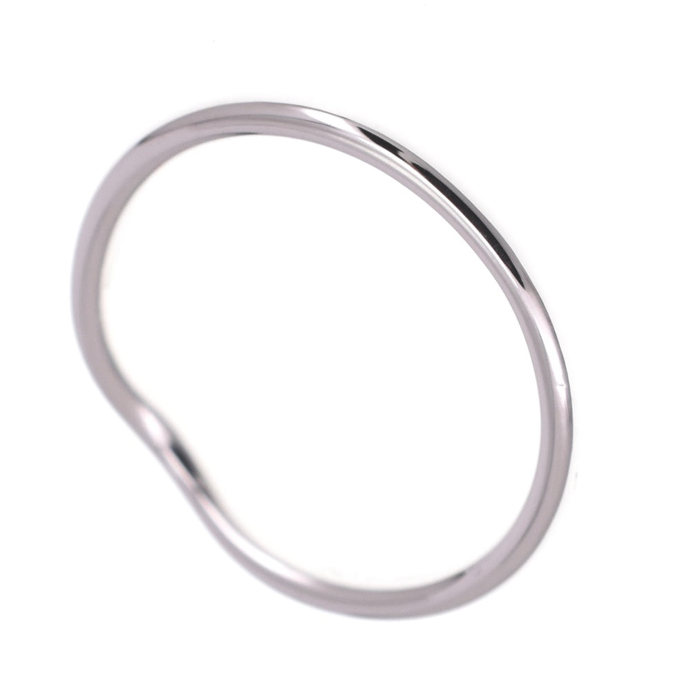 TIFFANY&Co. Curved bundling Size 52/JP12 Pt950 Ladies
 jewelry S#138192