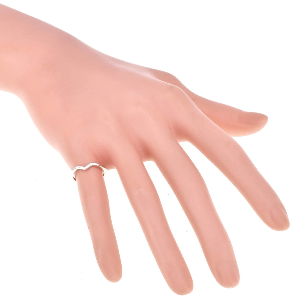 TIFFANY&Co. ring Size 47/JP7 Pt950 Ladies
 jewelry S#138193